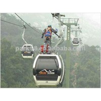 Travel aerial ropeway equipment