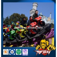 HOT theme park thrill amusement park equipment rides for sale ---moto roller coaster