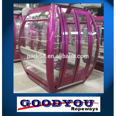 2-10persons aluminum alloy ferris wheel cabins for sale manufacturers